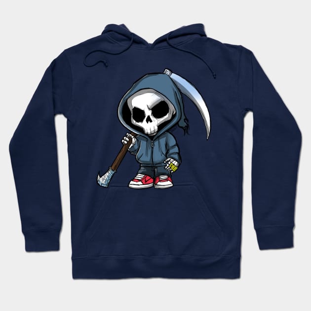 Def The Grim Reaper Hoodie by Okse